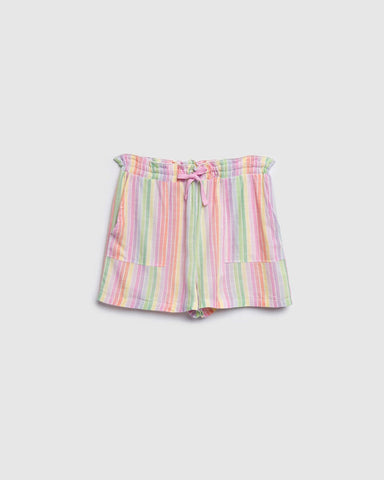 Tractr Flap Over Pleated Skort