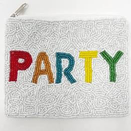 Party Beaded Pouch
