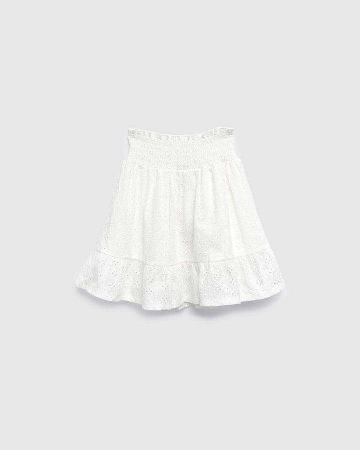 Eyelet Skirt