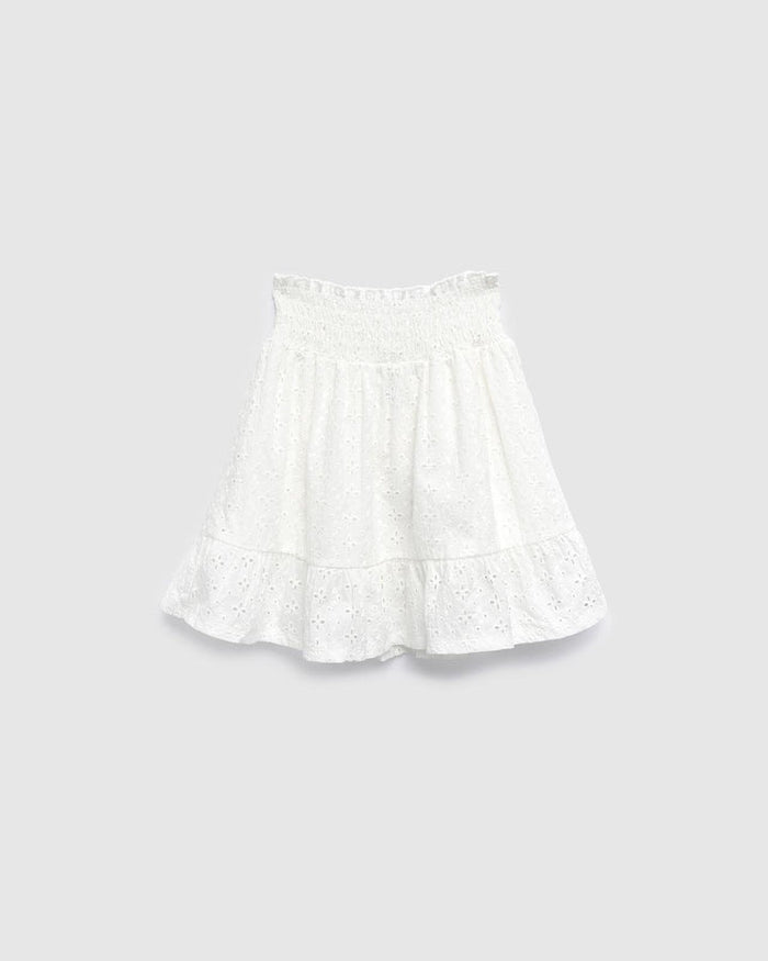 Eyelet Skirt
