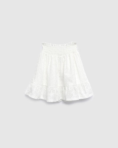 Tractr Flap Over Pleated Skort