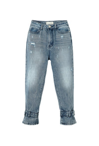Adyson Belted Wide Leg Jeans