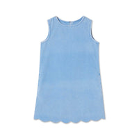 Washed Cord Piper Scallop Dress