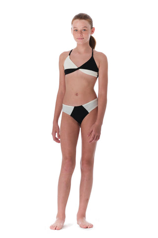 Habitual Girl Palm Springs 2 Piece Striped Swimsuit