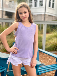 Lavender Muscle Tank